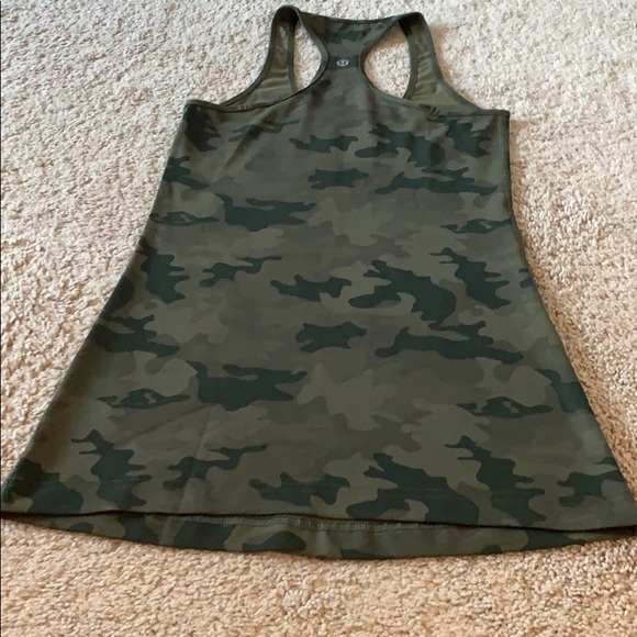🍋 lululemon camo cool racerback tank top size 6 (lululemon size small) - Picture 15 of 16